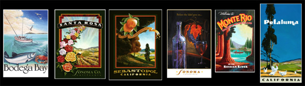 Buy Art Posters online now! - Wine Country Art Posters & Art by Warren R. Percell Sr. - A California Artist